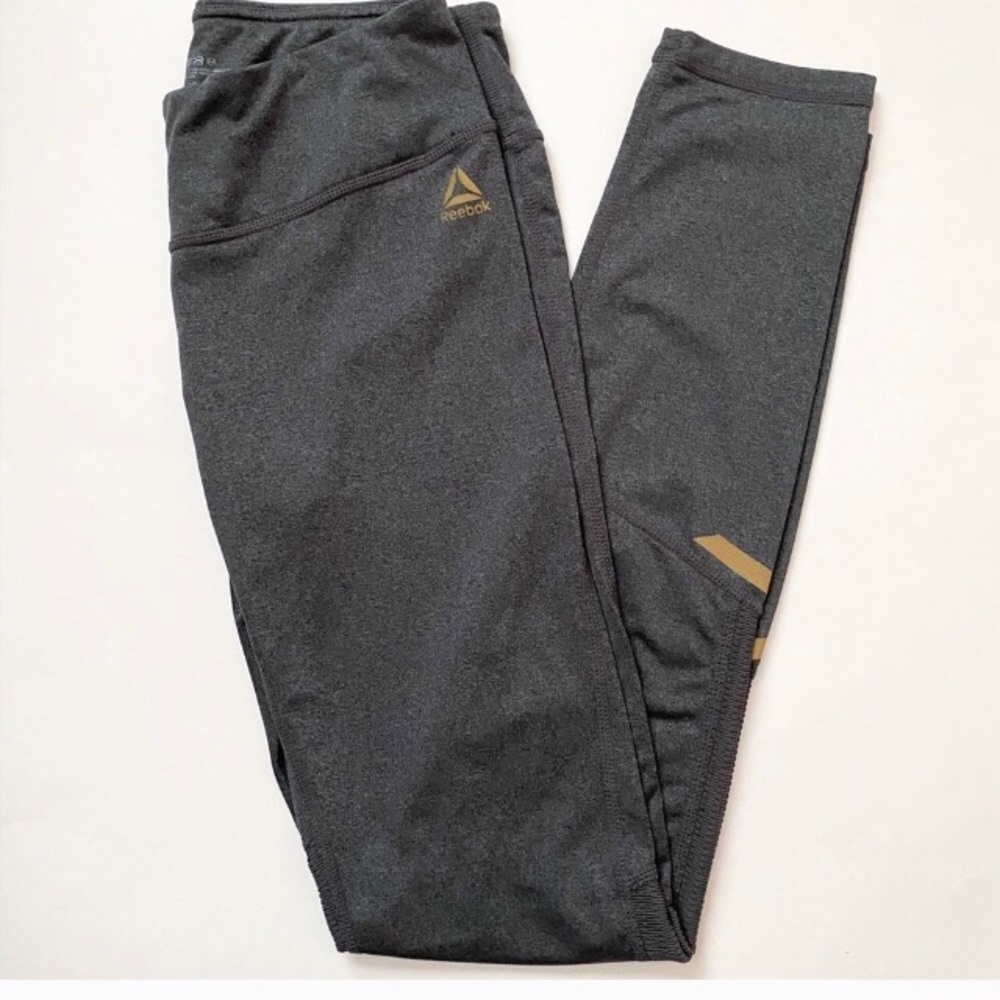 Reebok athletics grey leggings.